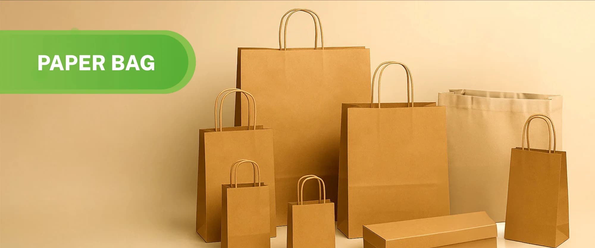 Paper Bag Desktop Banner