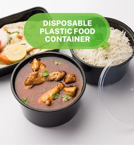 Plastic Food Container Mobile Banner